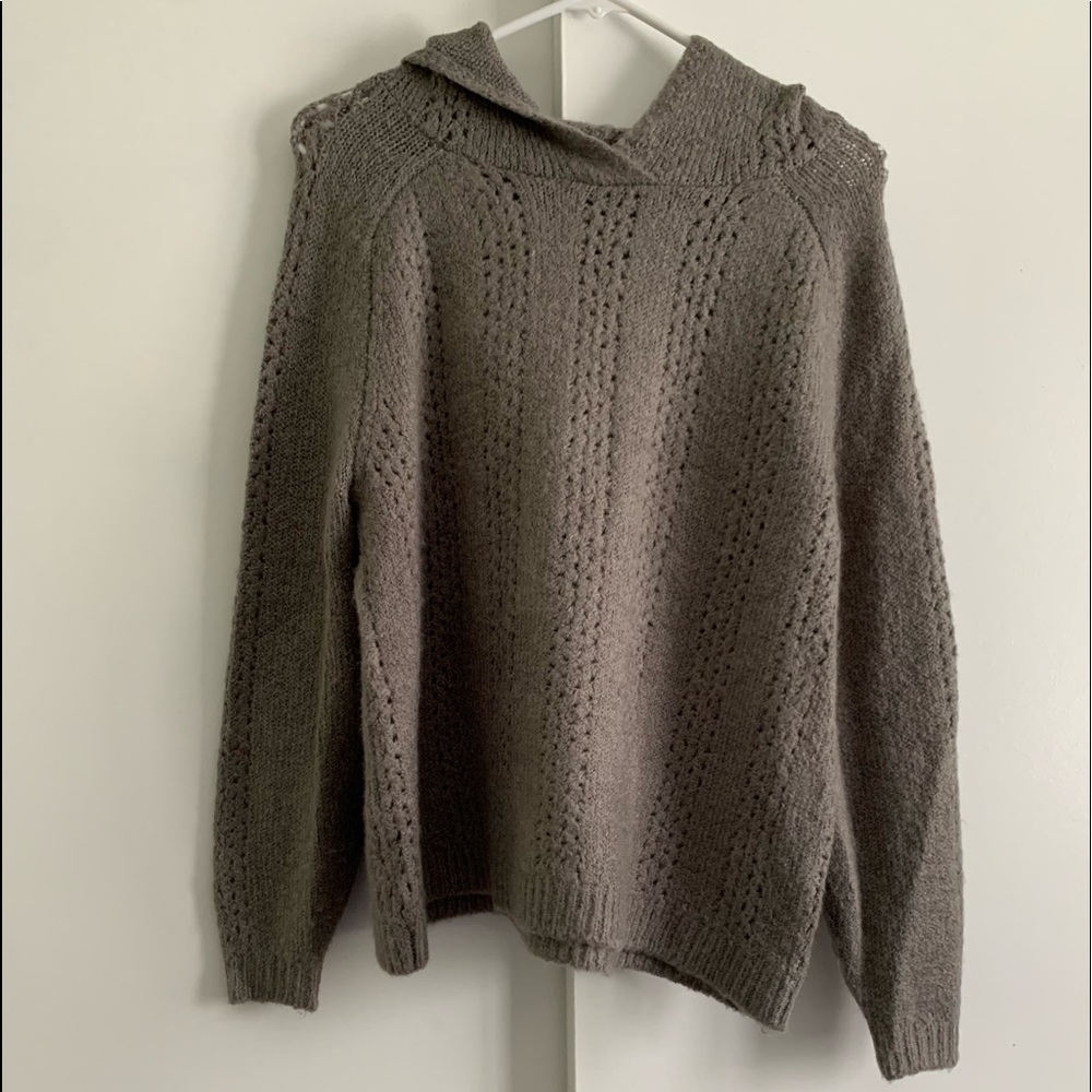 Ann Taylor Hooded Sweater